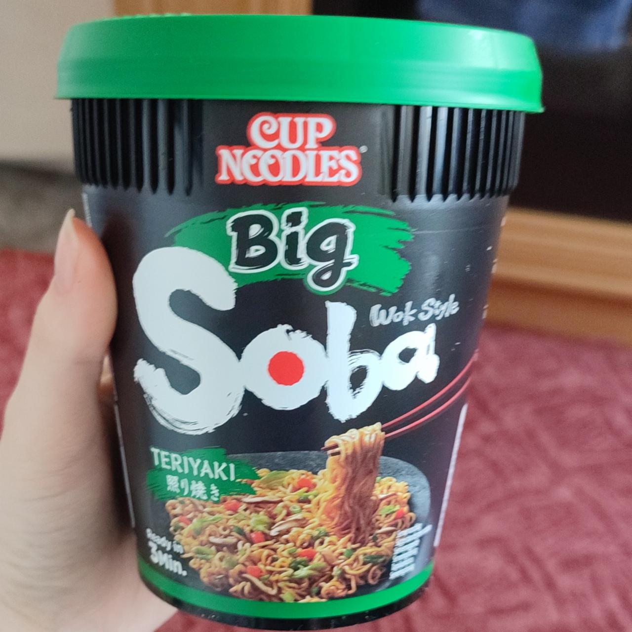 Фото - Big Soba Teriyaki Cup noodles
