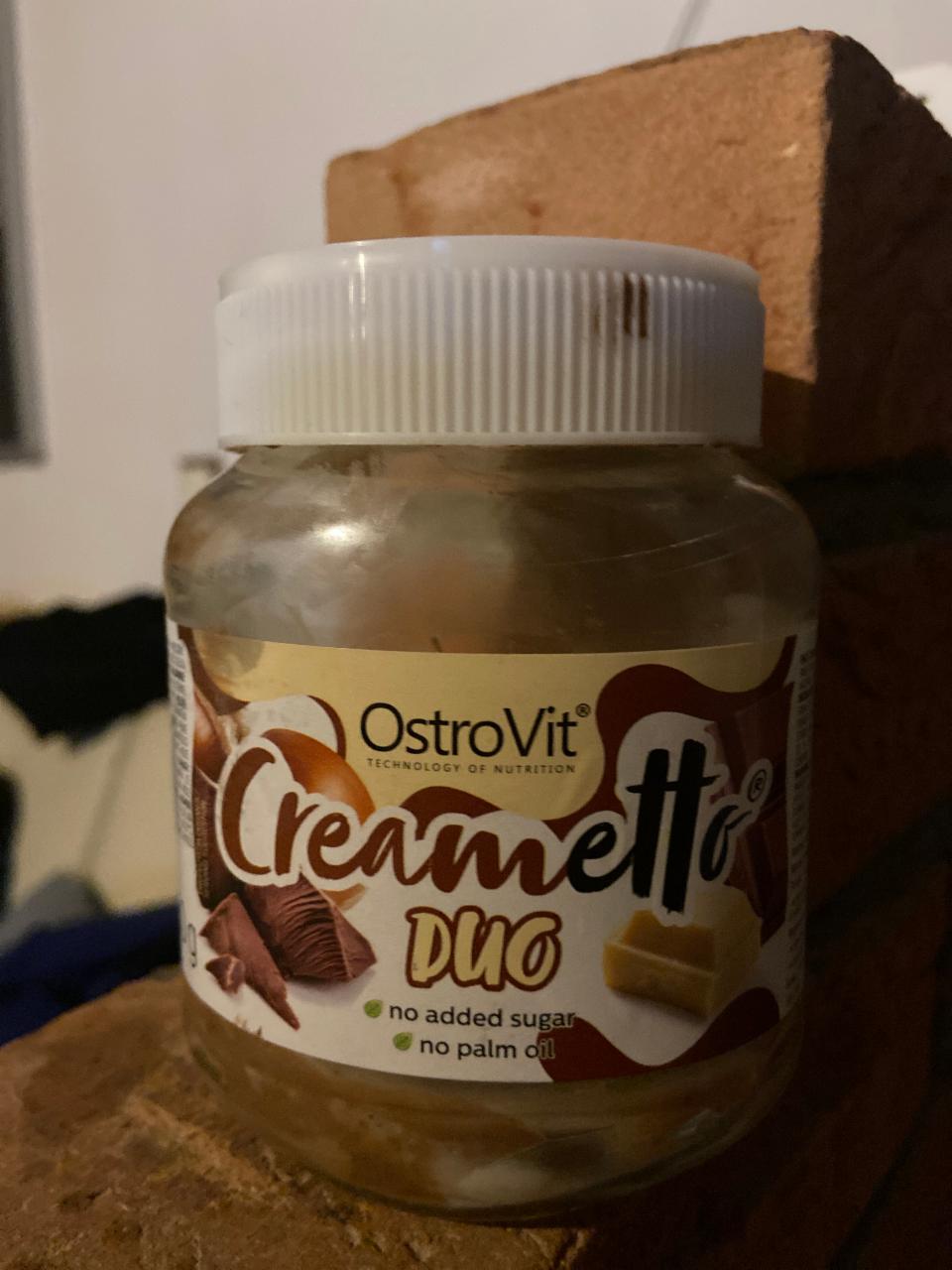 Фото - шоколадная паста дуо Creametto Duo OstroVit