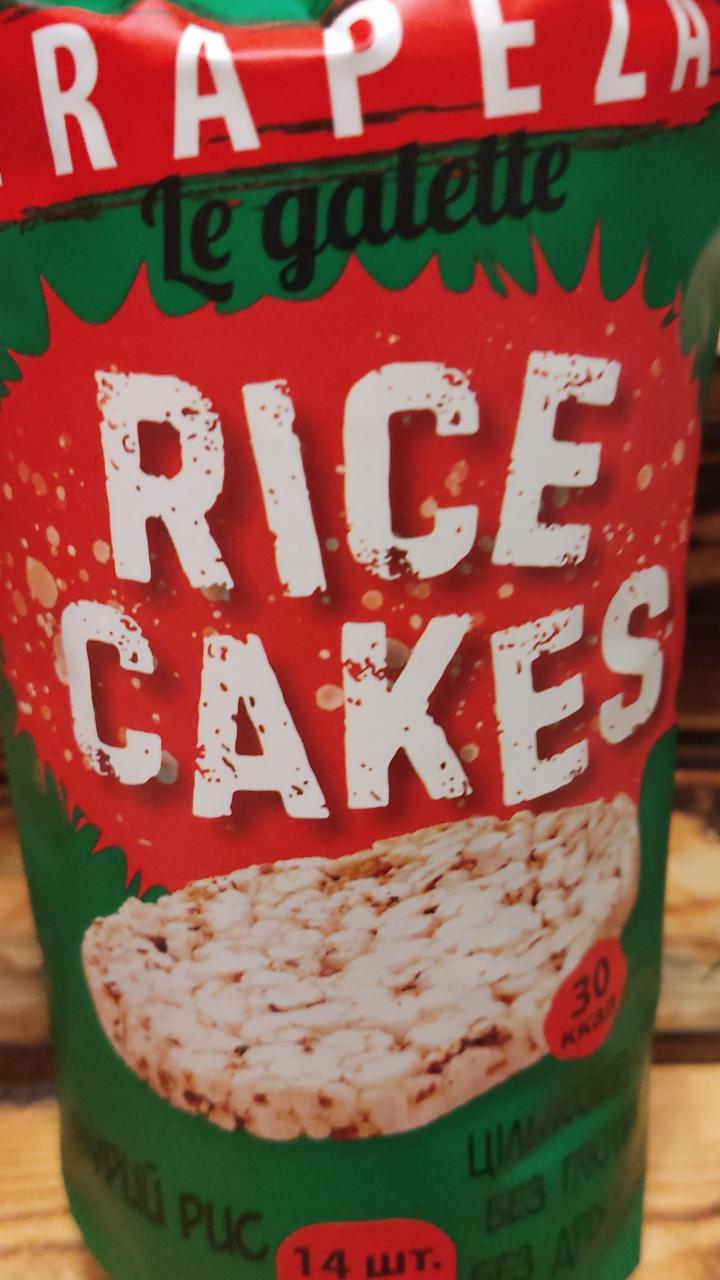 Фото - Хлебцы из бурого риса Rice Cakes Trapeza