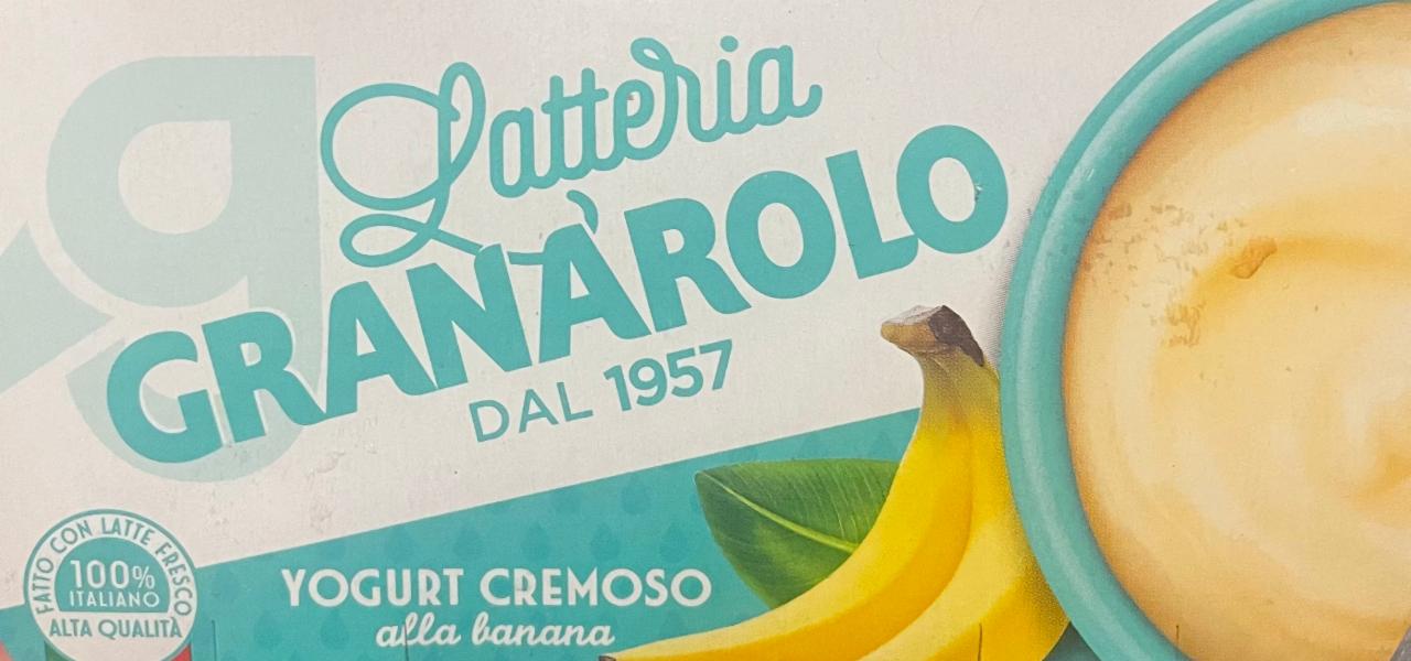 Фото - Банановый йогурт Granarolo