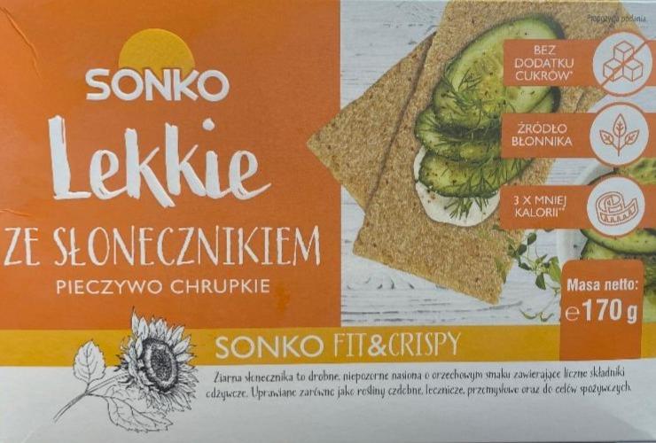 Фото - Хлеб хрустящий подсолнечный Sonko