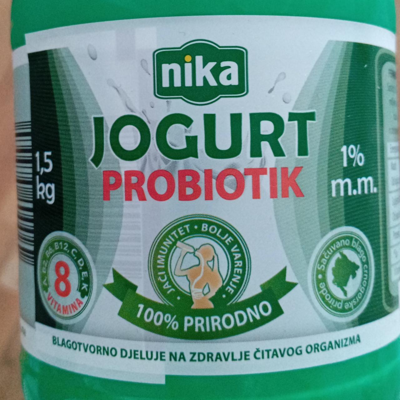 Фото - Jogurt probiotic 1% Nika
