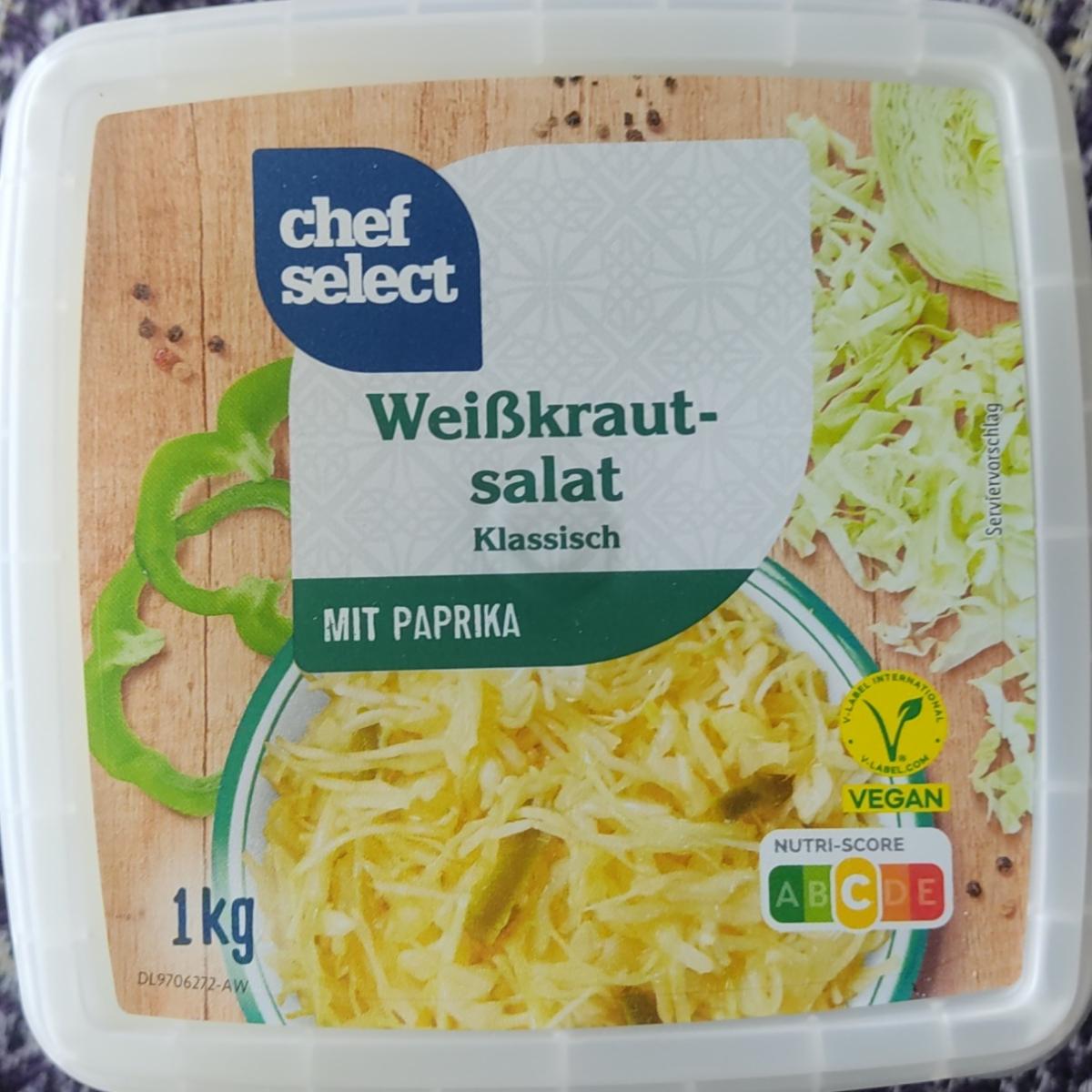 Фото - Weisskraut salat mit paprika Klassisch Chef Select
