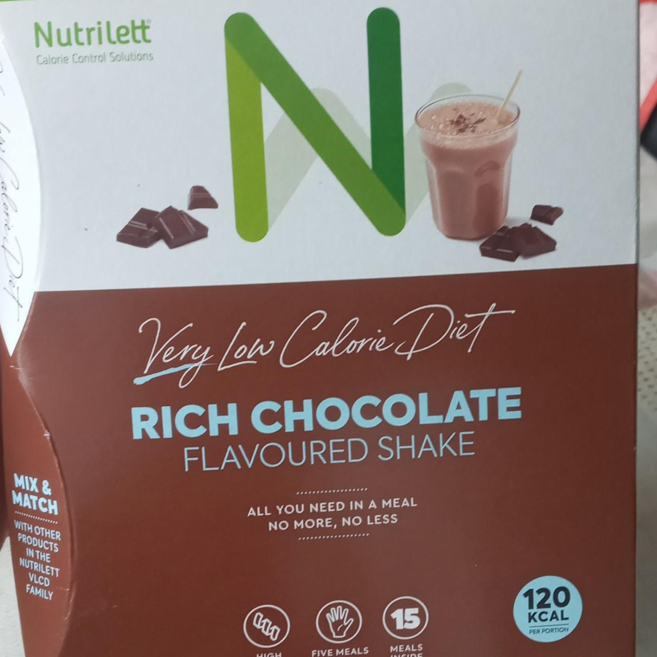 Фото - Смузи для похудения rich chocolate protein Nutrilett
