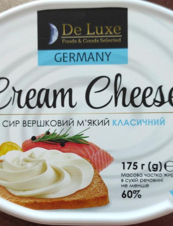 Фото - Сыр сливочный мягкий классический De Luxe Germany