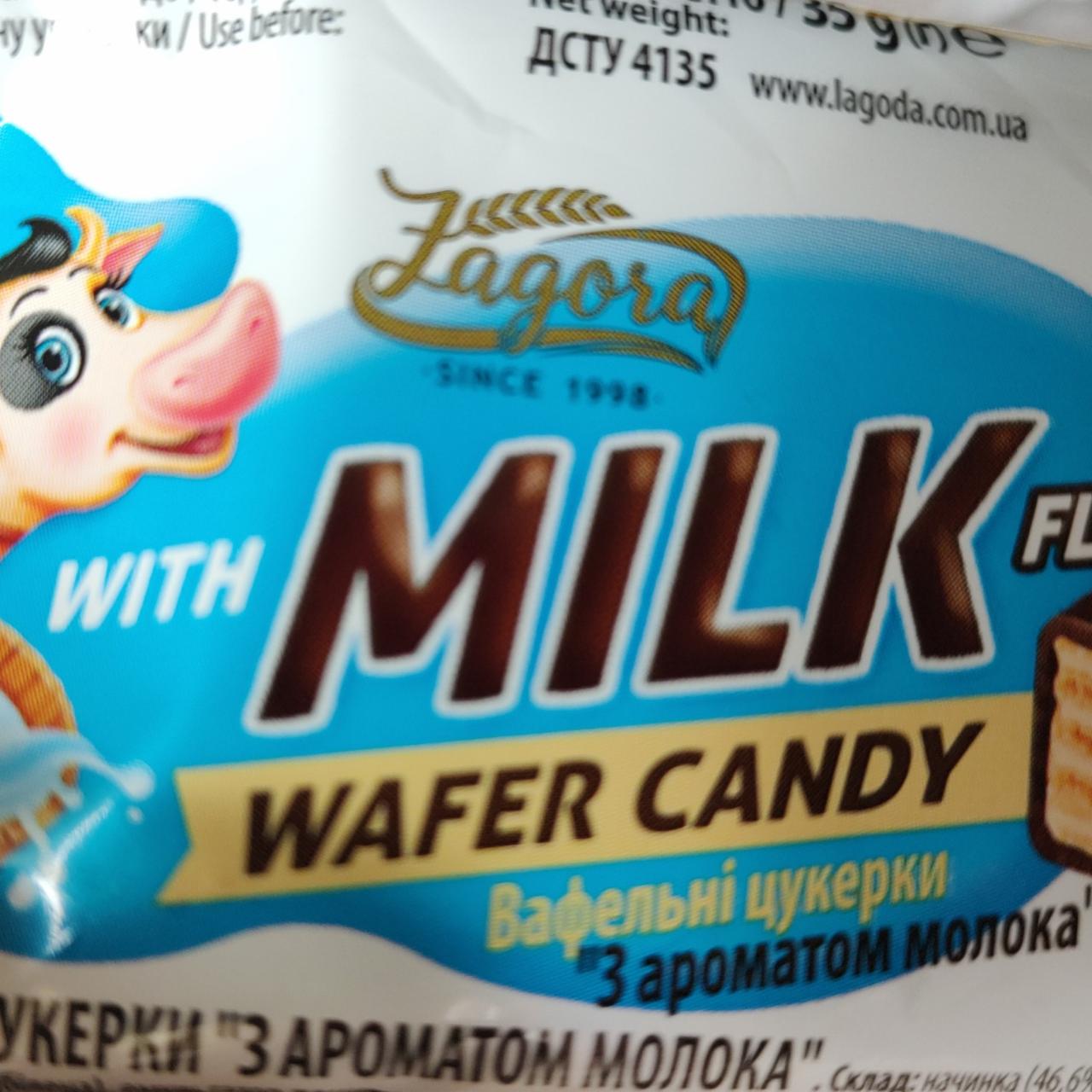 Фото - Вафельные конфеты с ароматом молока Загора