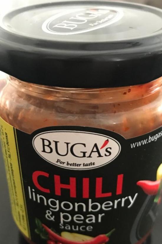 Фото - соус бруснично-грушевый с перцем чили Buga's