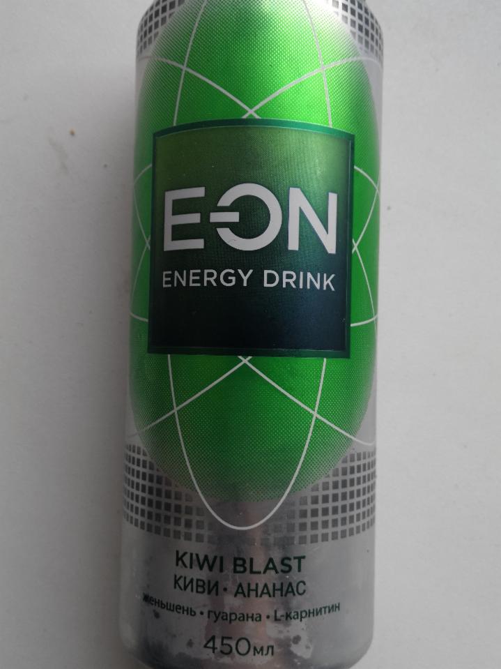 Фото - Энергетический напиток киви и ананас EON