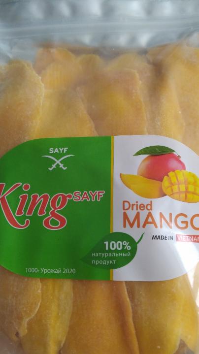 Фото - манго сушеное Sayf