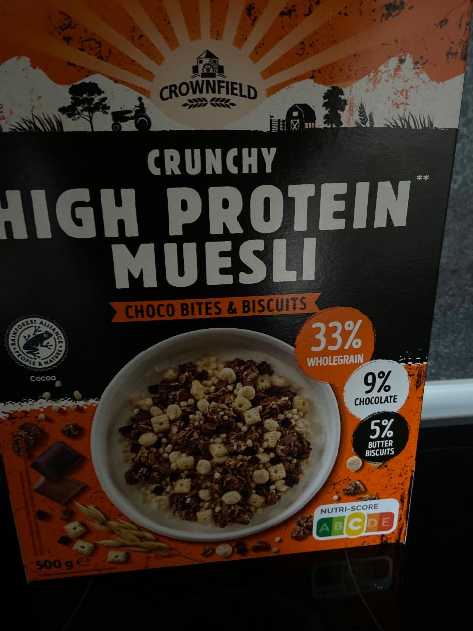 Фото - Crunchy high protein muesli Crownfield