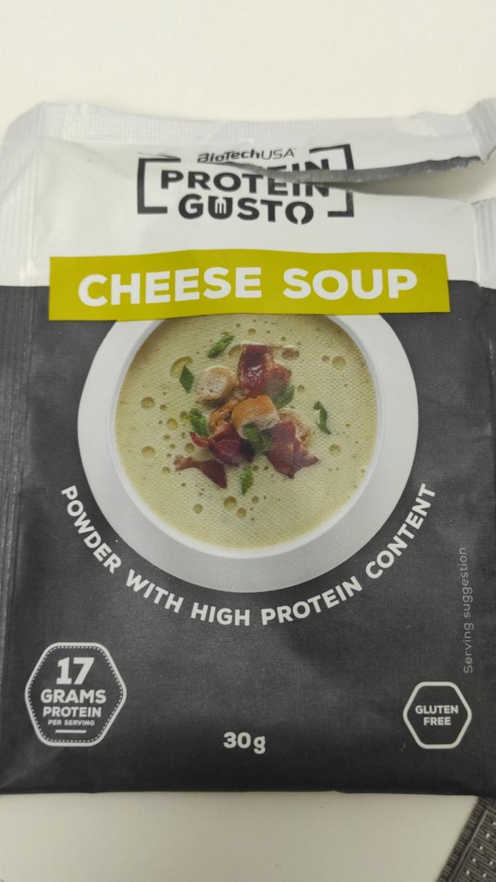 Фото - Protein Gusto. Сырный суп быстрого приготовления Biotech USA