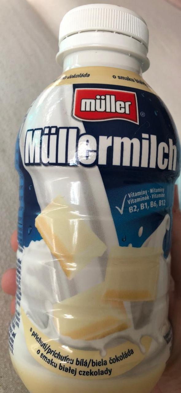 Фото - Müllermilch white chocolate Müller