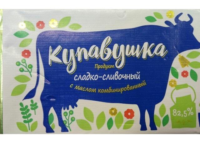 Фото - Продукт сладко-сливочный 'Купавушка' с маслом комбинированный 82,5%