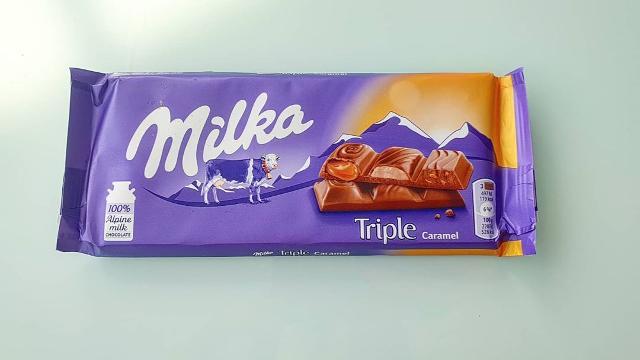 Фото - Шоколад triple caramel Milka