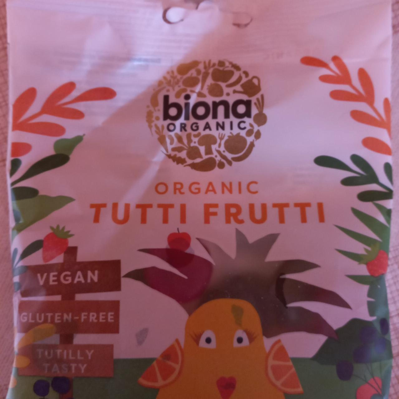 Фото - Желейные конфеты tutti frutti Biona