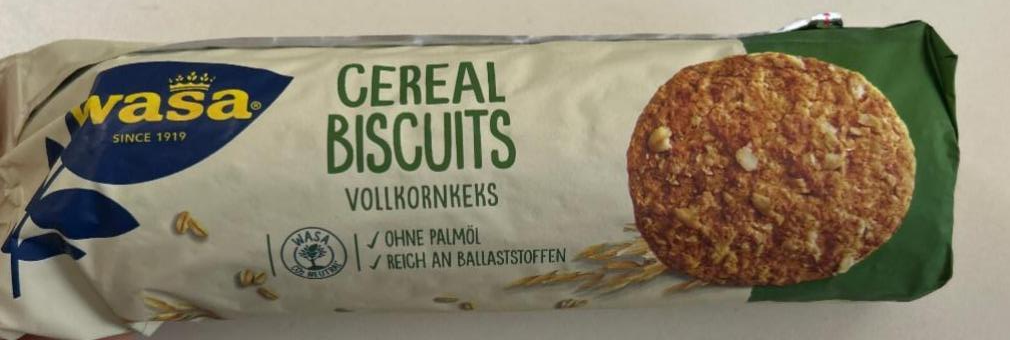 Фото - Cereal biscuits vollkornkeks Wasa