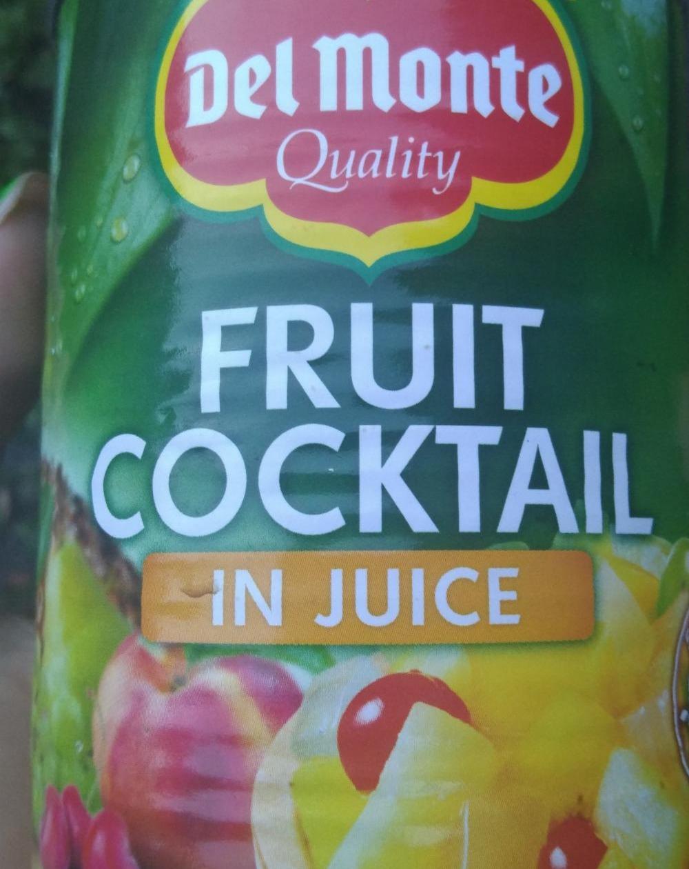 Фото - фруктовый коктель в соке Del Monte Quality