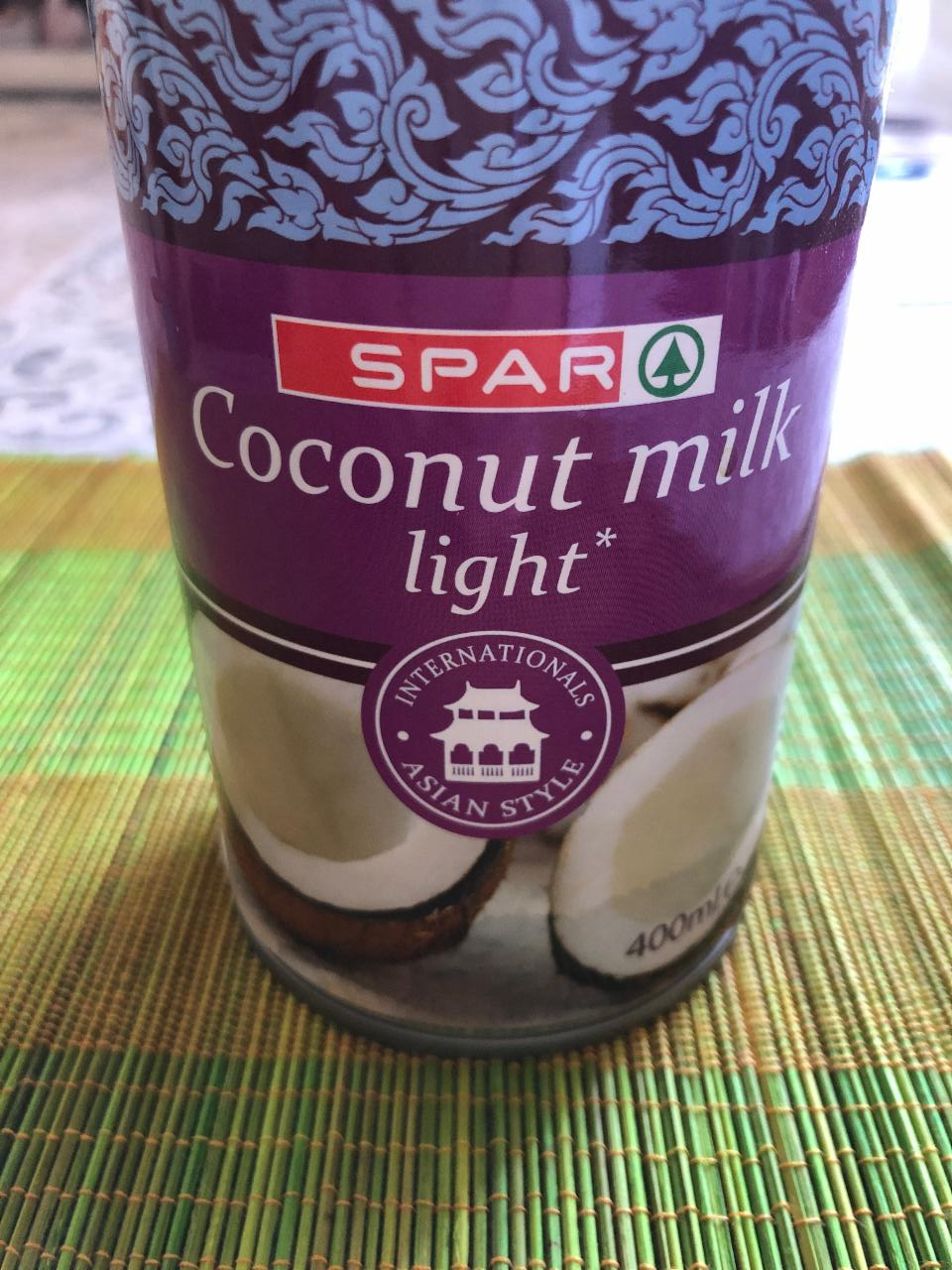 Фото - молоко кокосовое coconut milk light Spar