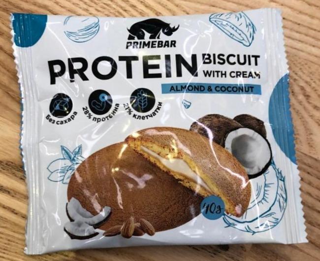 Фото - протеиновое печенье с шоколадом Primebar