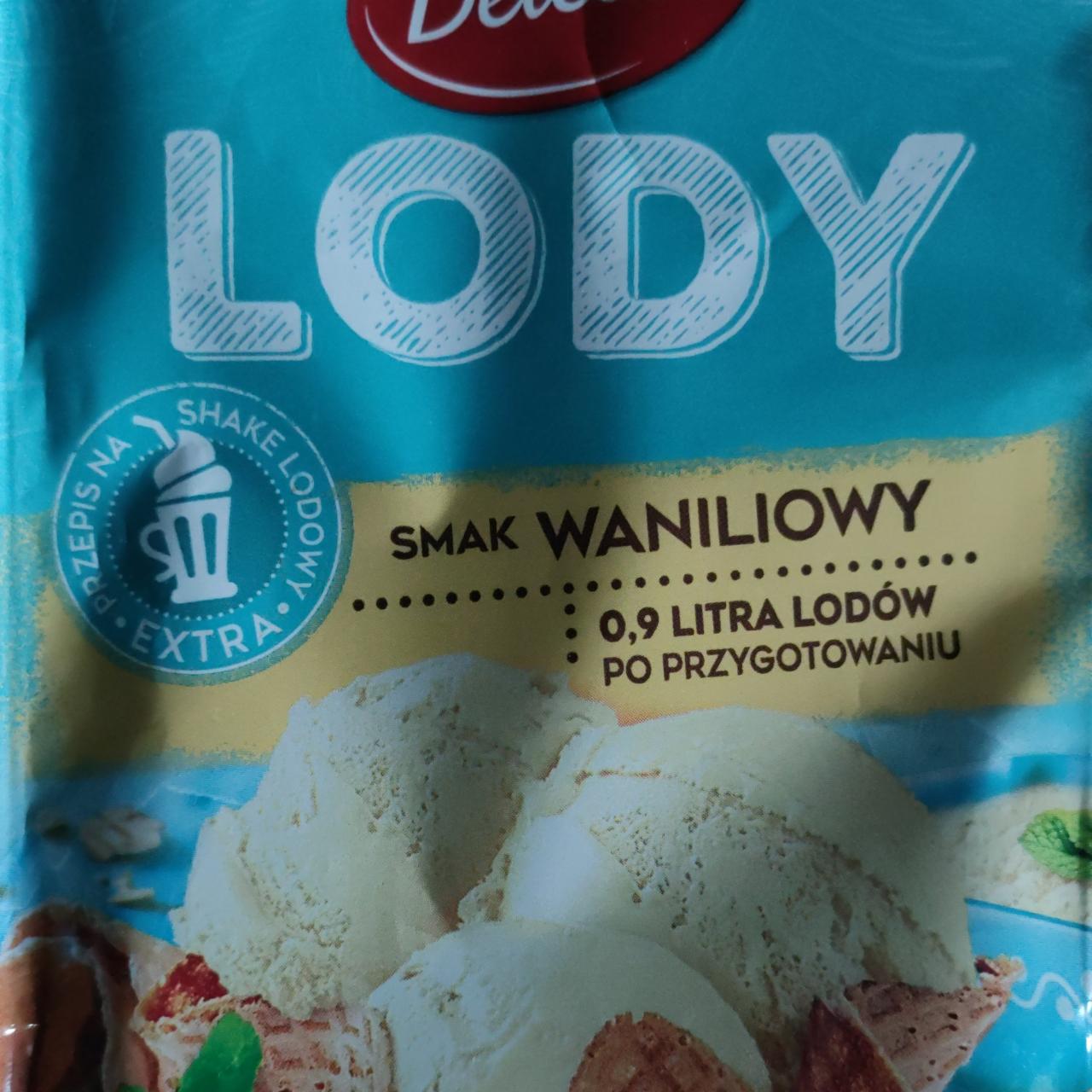 Фото - Мороженое сухое Lody smak waniliowy Delecta