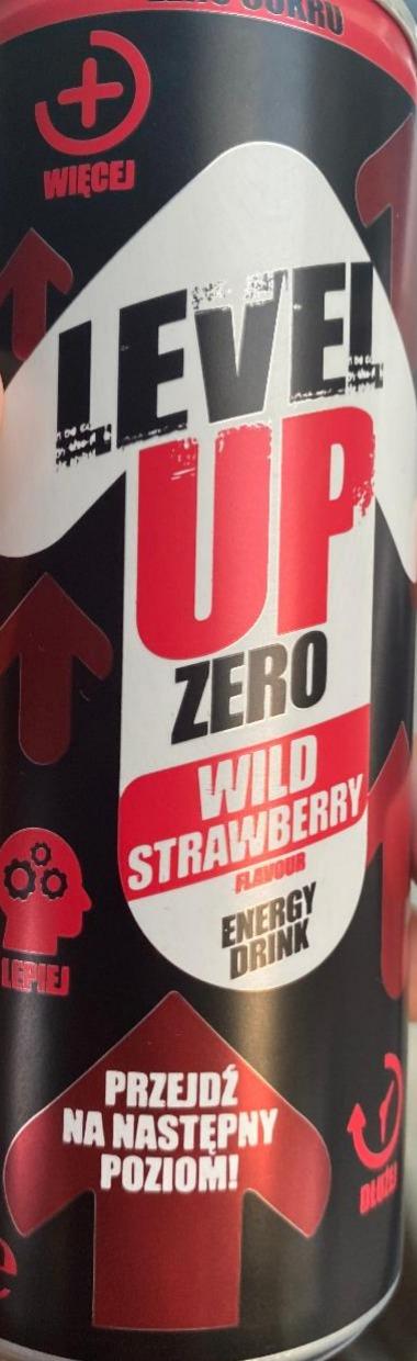 Фото - Energy Drink zero wild strawberry flavour LeveL Up