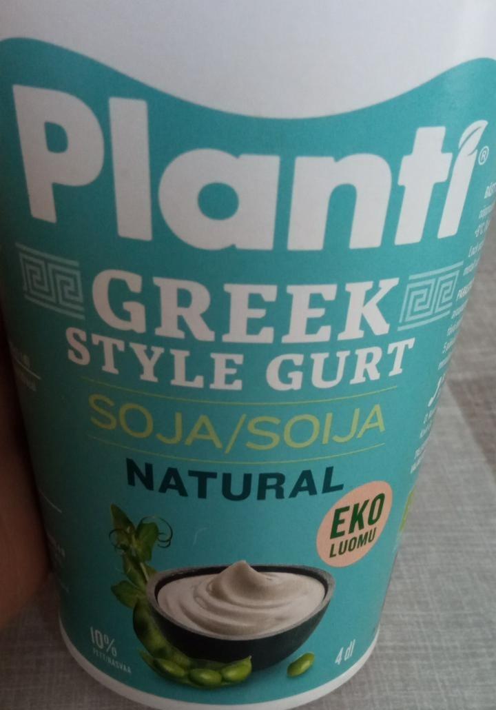 Фото - соевый йогурт греческого типа Planti