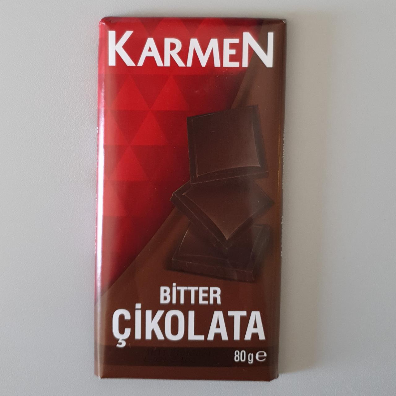 Фото - Чёрный шоколад Karmen