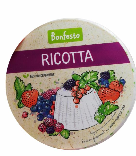 Фото - Сыр Ricotta с лесными ягодами Bonfesto