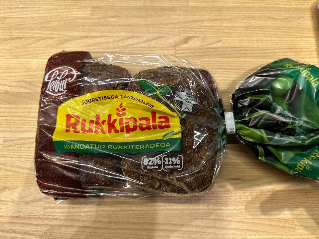 Фото - цельнозерновой хлеб ржаной Rukkipala Leibur