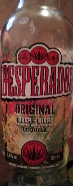 Фото - оригинальное пиво со вкусом Текилы Desperados