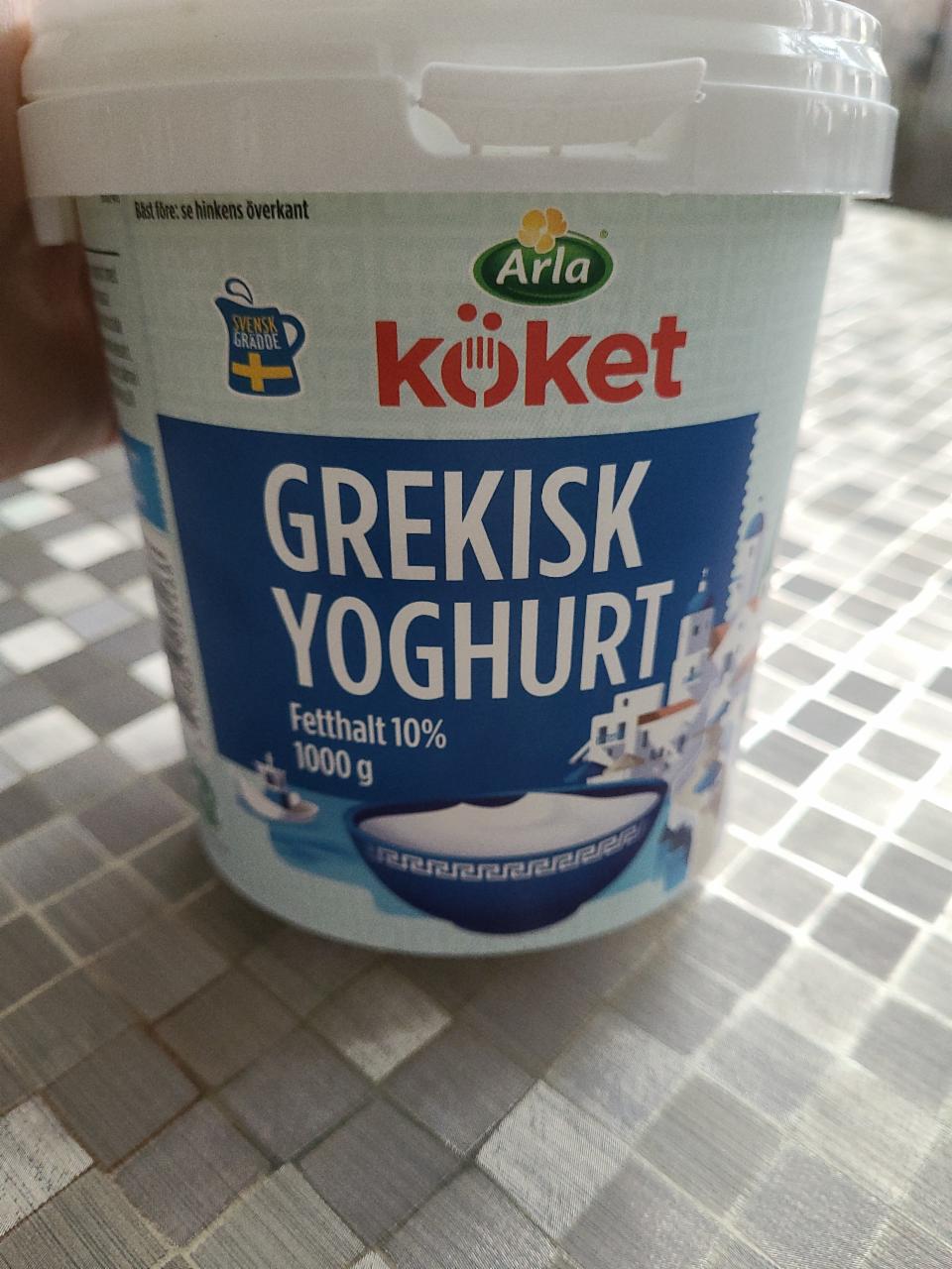 Фото - Grekisk yoghurt 10% Arla Köket