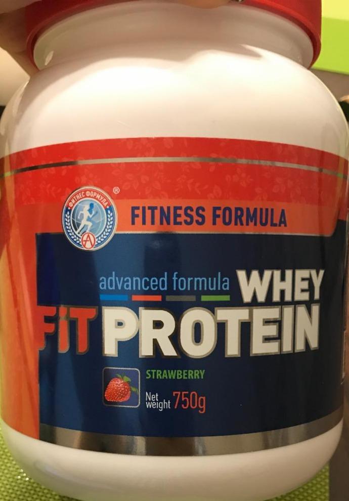 Фото - Протеин whey клубника Fitness formula