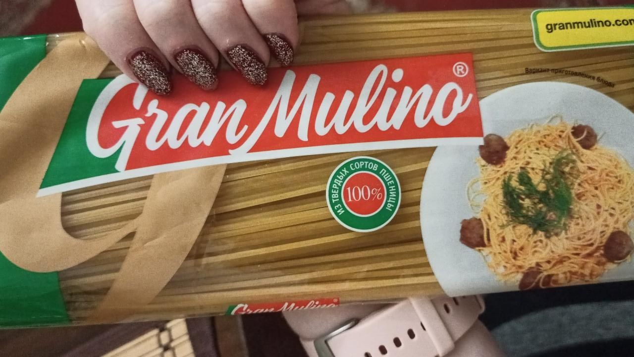 Фото - макароны Premium Спагетти Granmulino