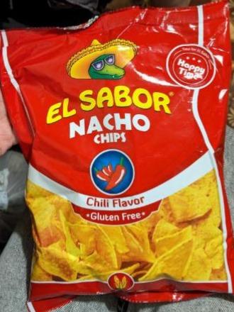 Фото - Чипсы Nacho со вкусом перца чили El Sabor