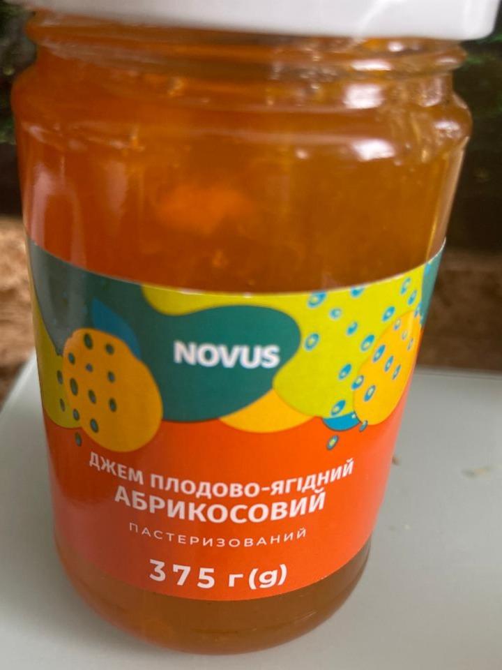 Фото - Джем плодово-ягодный абрикосовый Novus