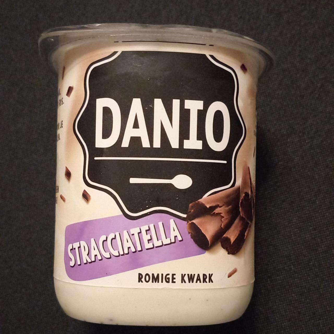 Фото - Шоколадный йогурт stracciatella Danio