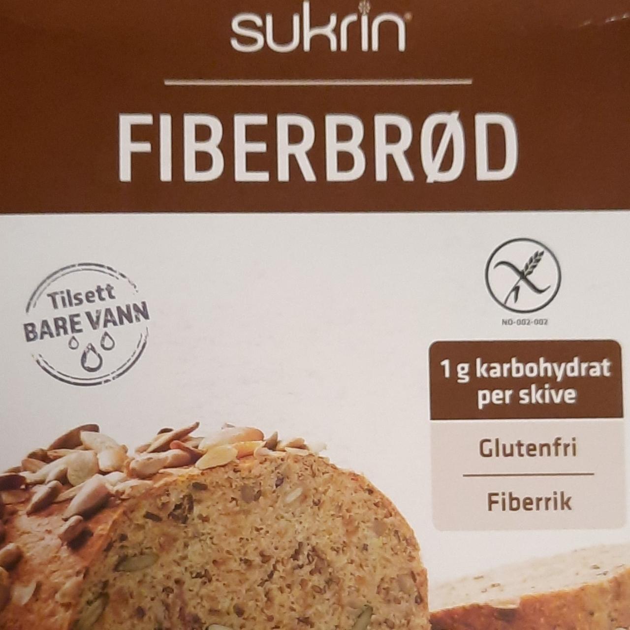Фото - хлеб с клетчаткой fiberbrod Sukrin