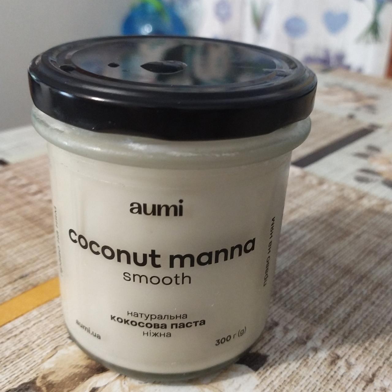 Фото - кокосовая паста натуральная нежная Aumi