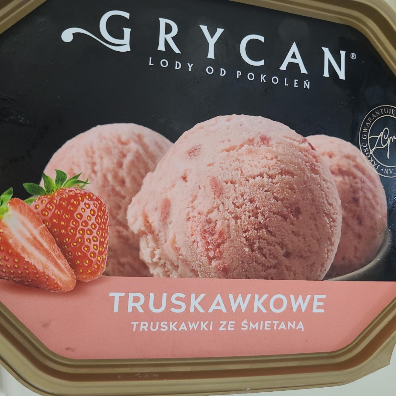 Фото - Мороженое с клубникой Strawberry Ice Cream Grycan