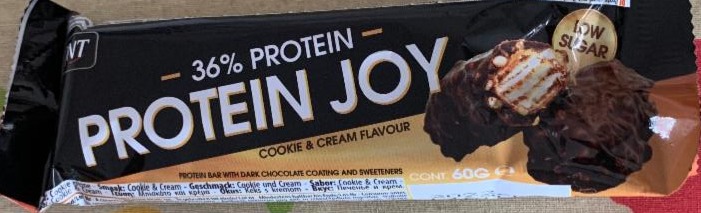 Фото - протеиновый батончик cookie&cream flavour PROTEIN JOY