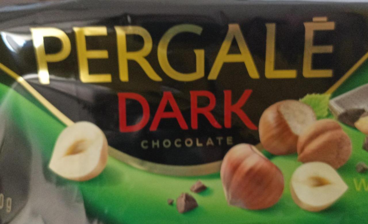 Фото - Шоколад черный с целыми орехами Pergale
