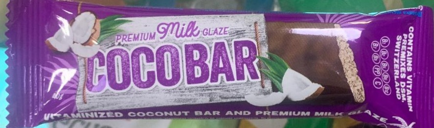 Фото - Батончик витаминизированный кокосовый в молочной кондитерской глазури Coco Bar Витапак