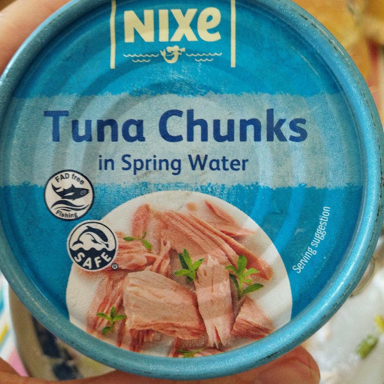 Фото - Тунец кусочками в воде Tuna Chunks Nixe