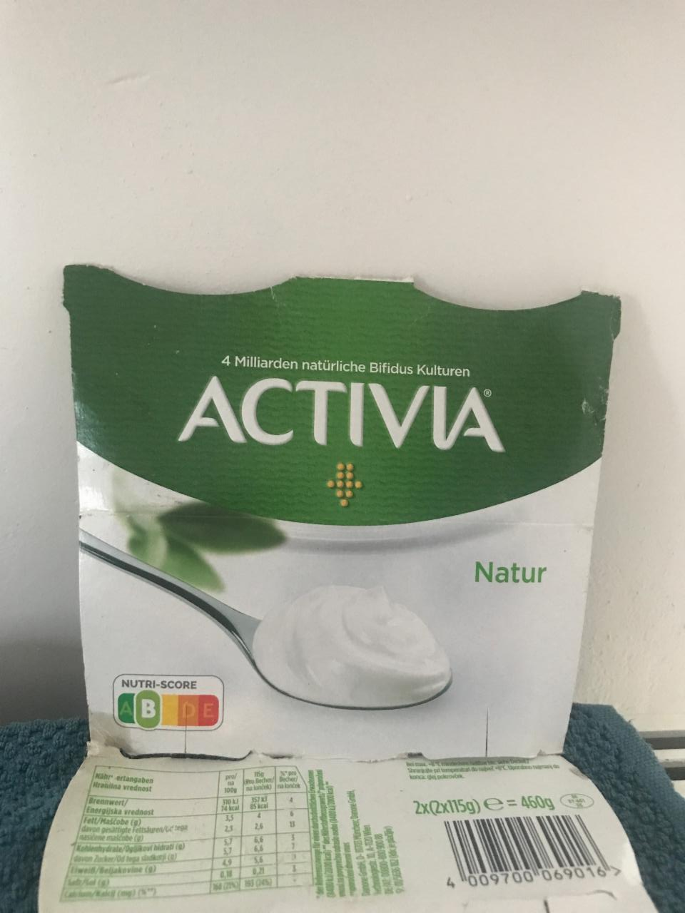 Фото - Натуральний йогурт Активиа 3.5% Activia Natur