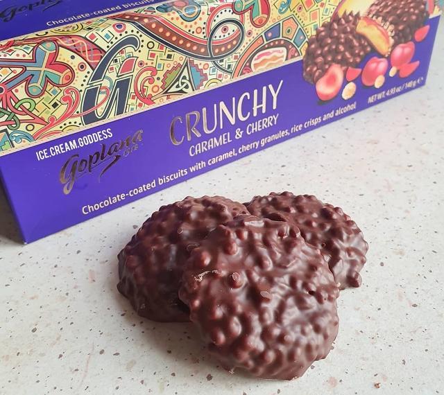 Фото - Crunchy печенье карамель и вишня Cherry