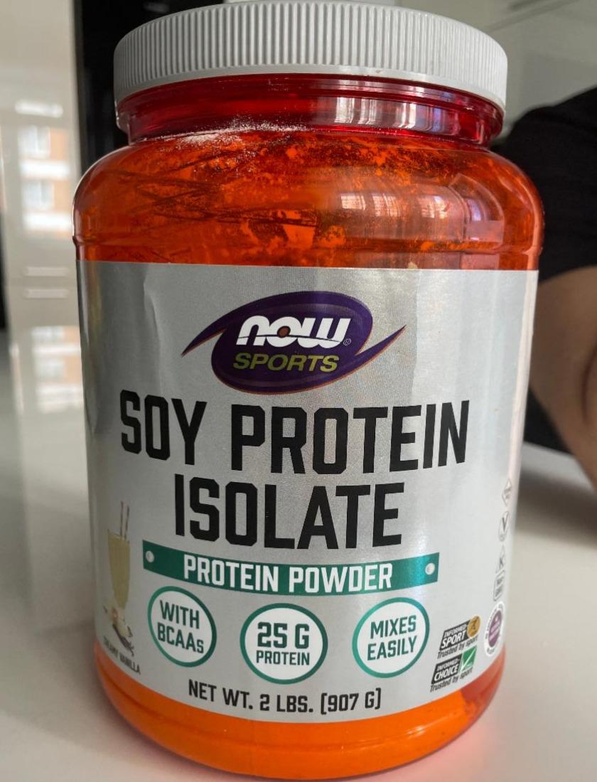 Фото - Протеин Soy Protein Isolate Now Sports