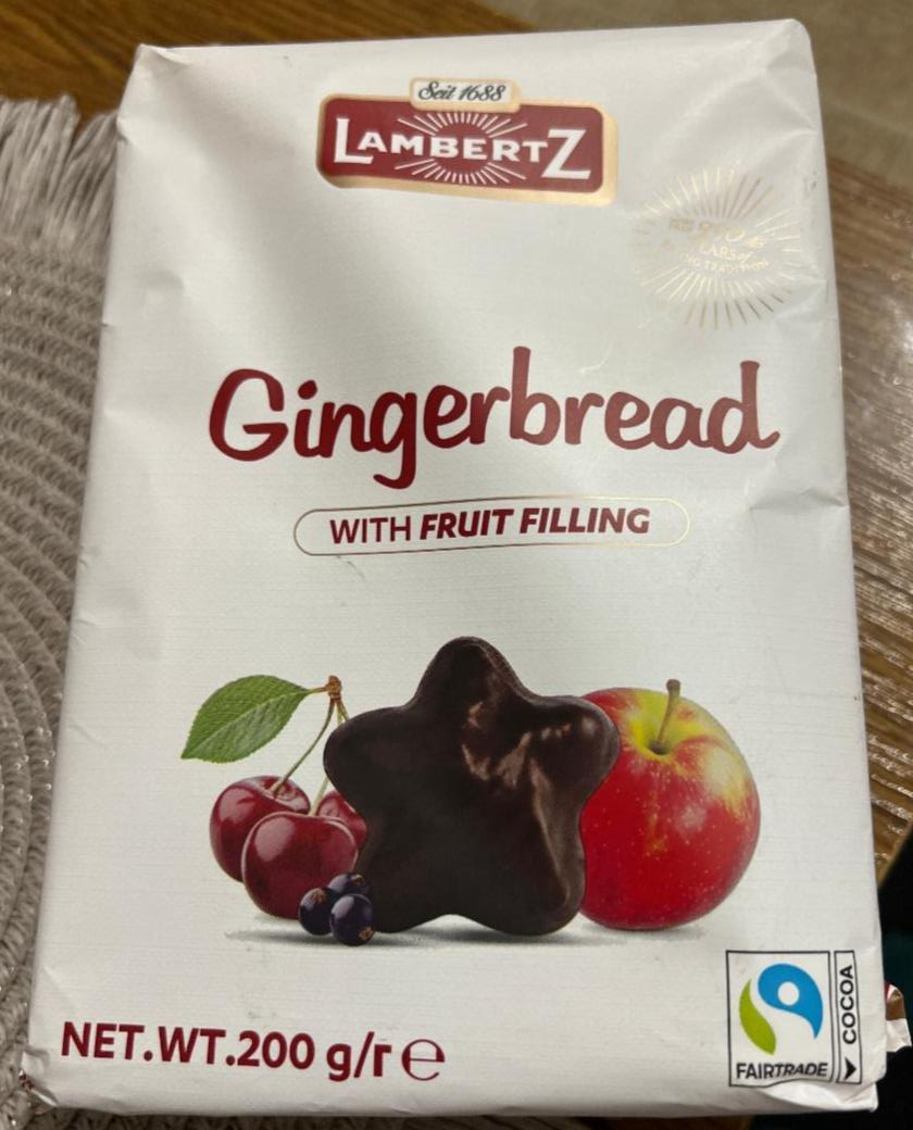 Фото - пряники Gingerbread в шоколаде фигурные LambertZ