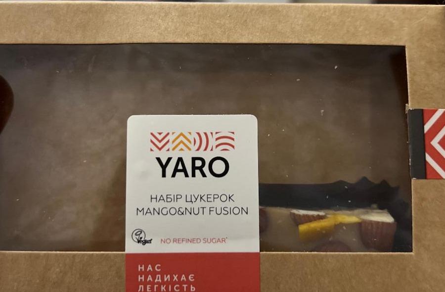 Фото - Конфеты mango&nut fusion Yaro