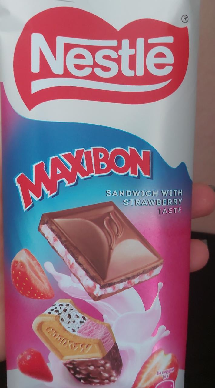 Фото - шоколад maxibon Nestle