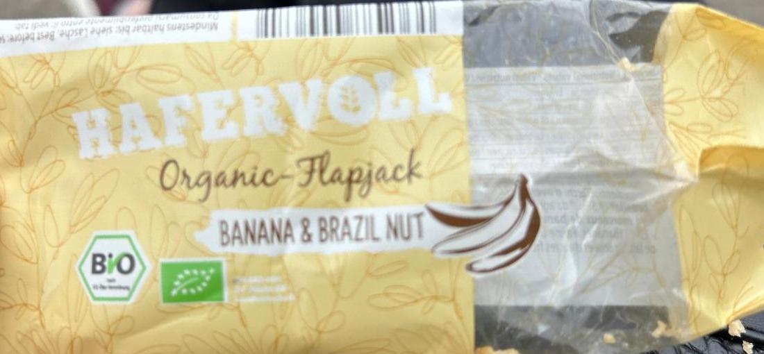 Фото - Organic Flapjack Banana&Brazil Nut Hafervoll